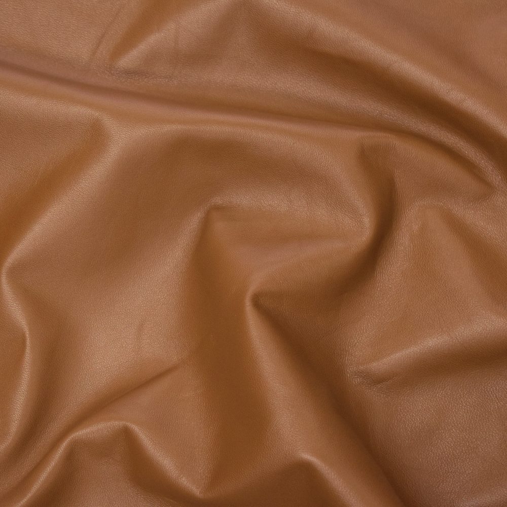 tobacco leather Lambskin Leather