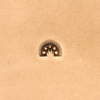 Barry King 5 Seed Border Stamp