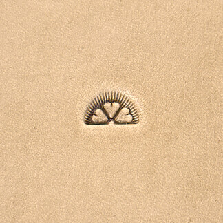 Barry King Heart Border Stamp 1