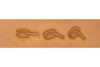 barry king geometrics, chain link geometric stamp tool