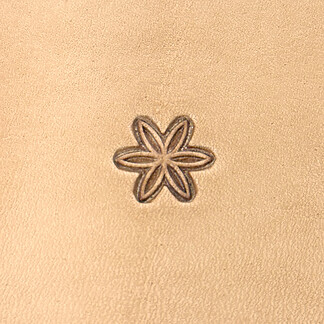 Barry King 6 Point Snowflake Stamp