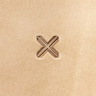 Barry King Plain X Stamp