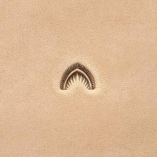 Barry King Pointed Crescent Shell Stamp
