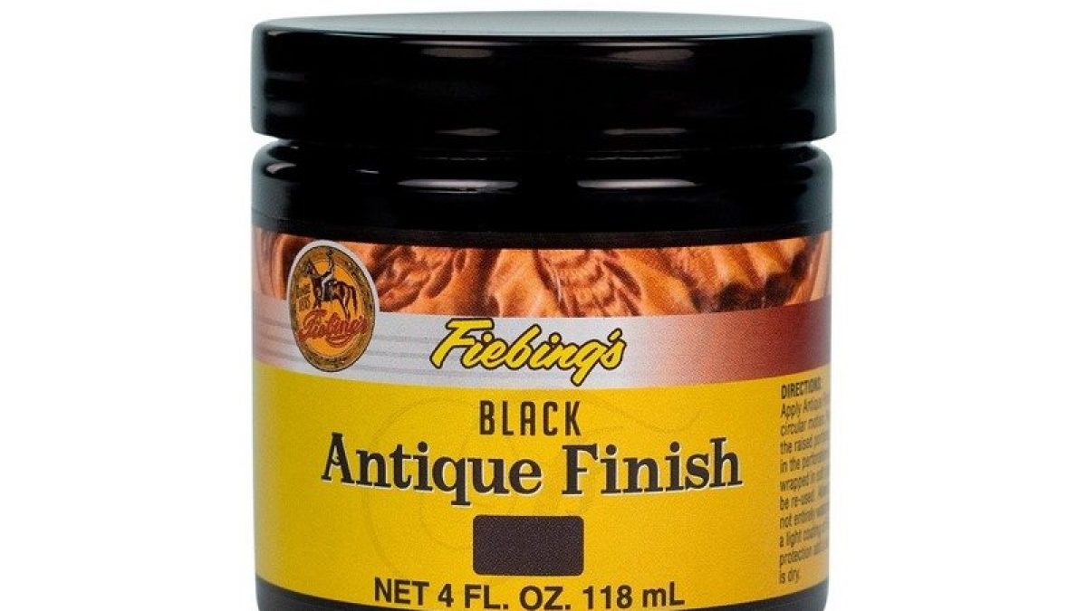 Pâte à Finir Antique Fiebing's Cordovan - 4 Oz (113g) Pour Cuir, à Protéger Avec Cire