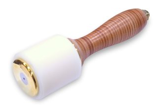 Garland Size-6 Plastic Mallet - Gar-Dur UHMW Non-Marring Hammer