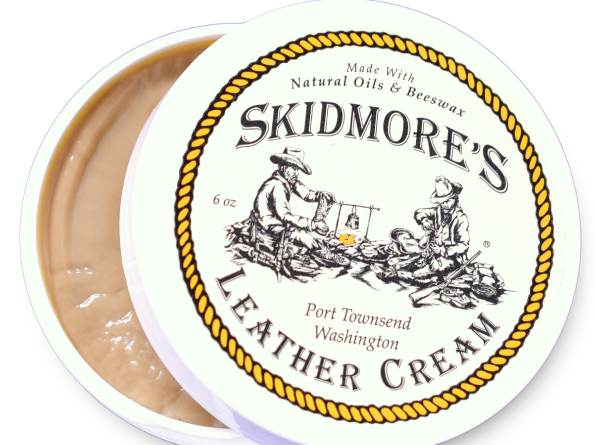 【サービス品@1980〜】クリームモンロー×マチルダ Skidmore's Leather Cream - Montana Leather Company