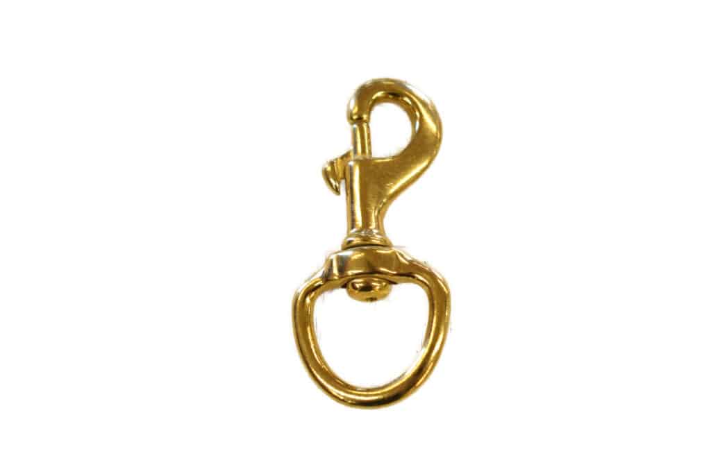 Swivel Bolt Snap Brass 225 Montana Leather Company