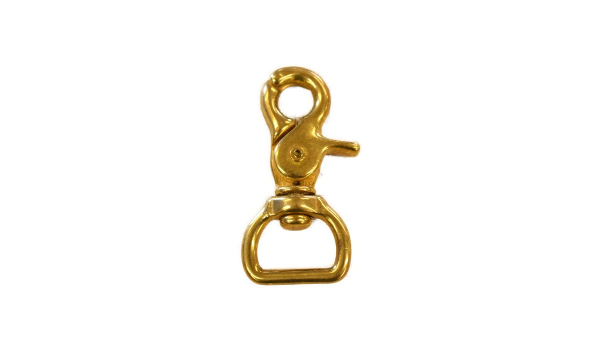 Trigger Snap Square Eye Brass 5013 | Montana Leather Company