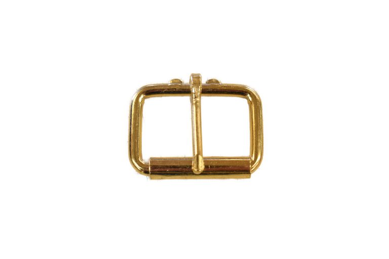 Roller Buckle Brass 999 Montana Leather Company