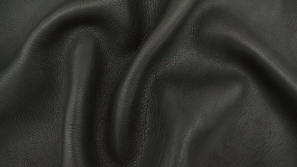 4514 11047 Black Size 34 Buffalo Leather Nickel 20-4107 Buffalo Milled Leather Skin main image 3
