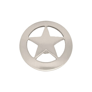 Smooth Satin Star Concho