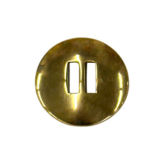 Brass Slotted Concho