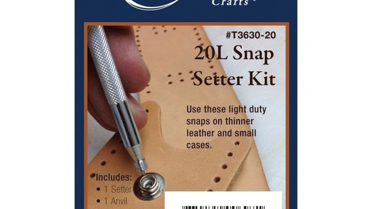 Line 20 Snap Setter Kit T3630 | Montana Leather Company
