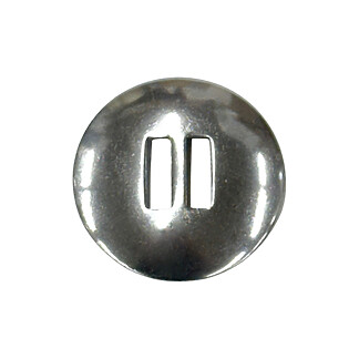 Stainless Steel Slotted Concho - 1