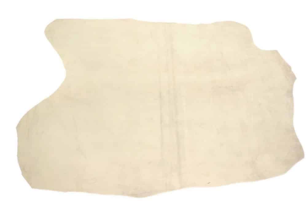 Mule hide leather, apron split