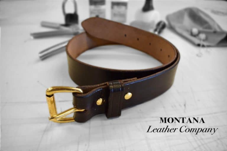 How to Make a Leather Belt Montana Leather Company