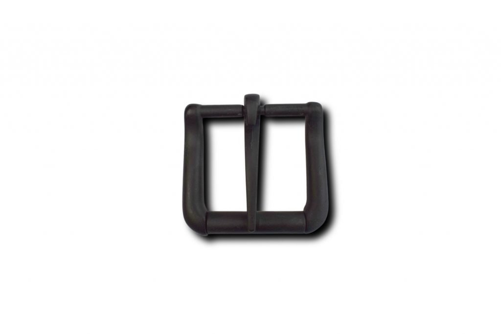 11/2" Black Square SingleTongue Buckle (3025) Montana Leather Company