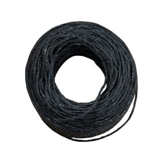 Nyltex Waxed Thread - Black, 25 yd