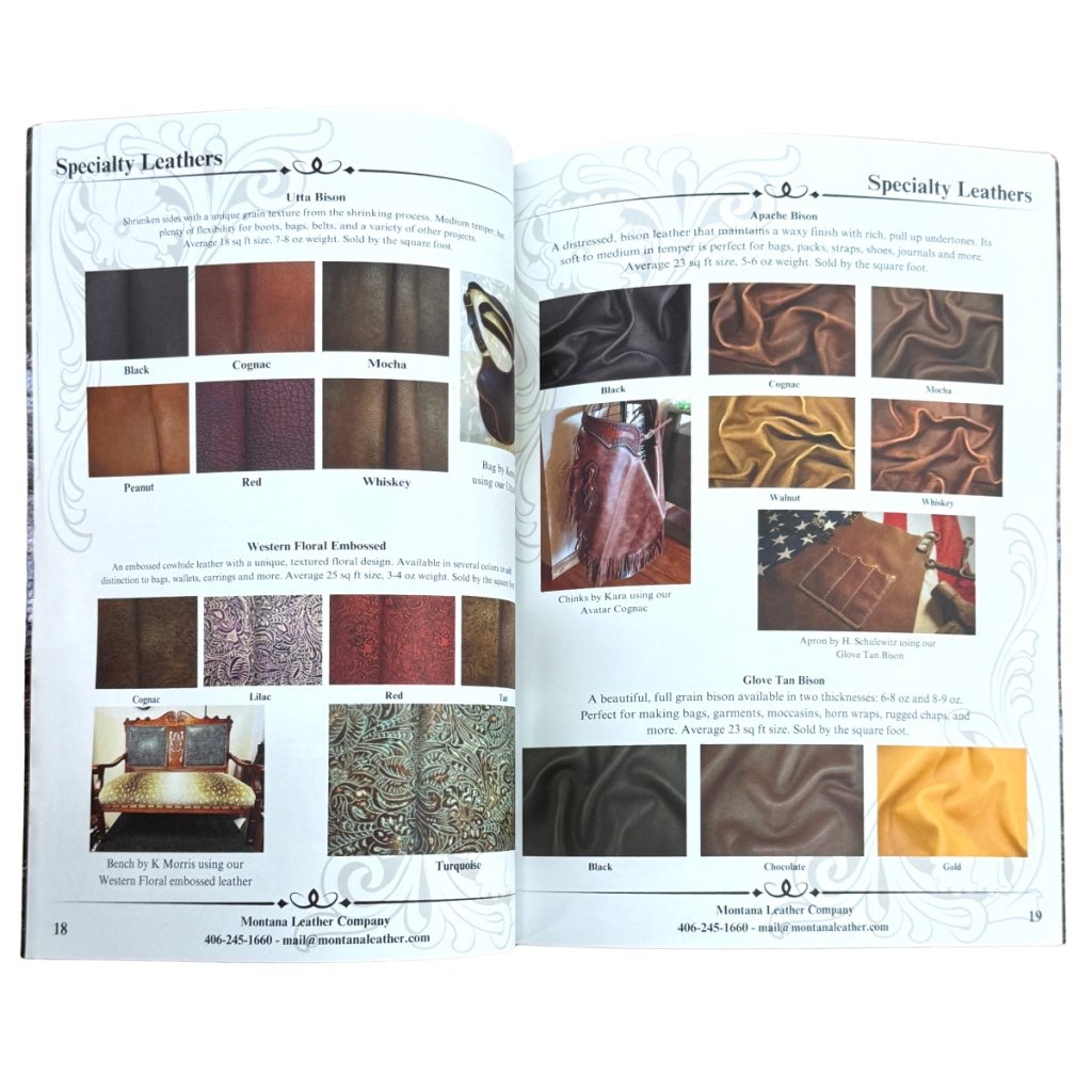 Montana Leather Catalog Montana Leather Company