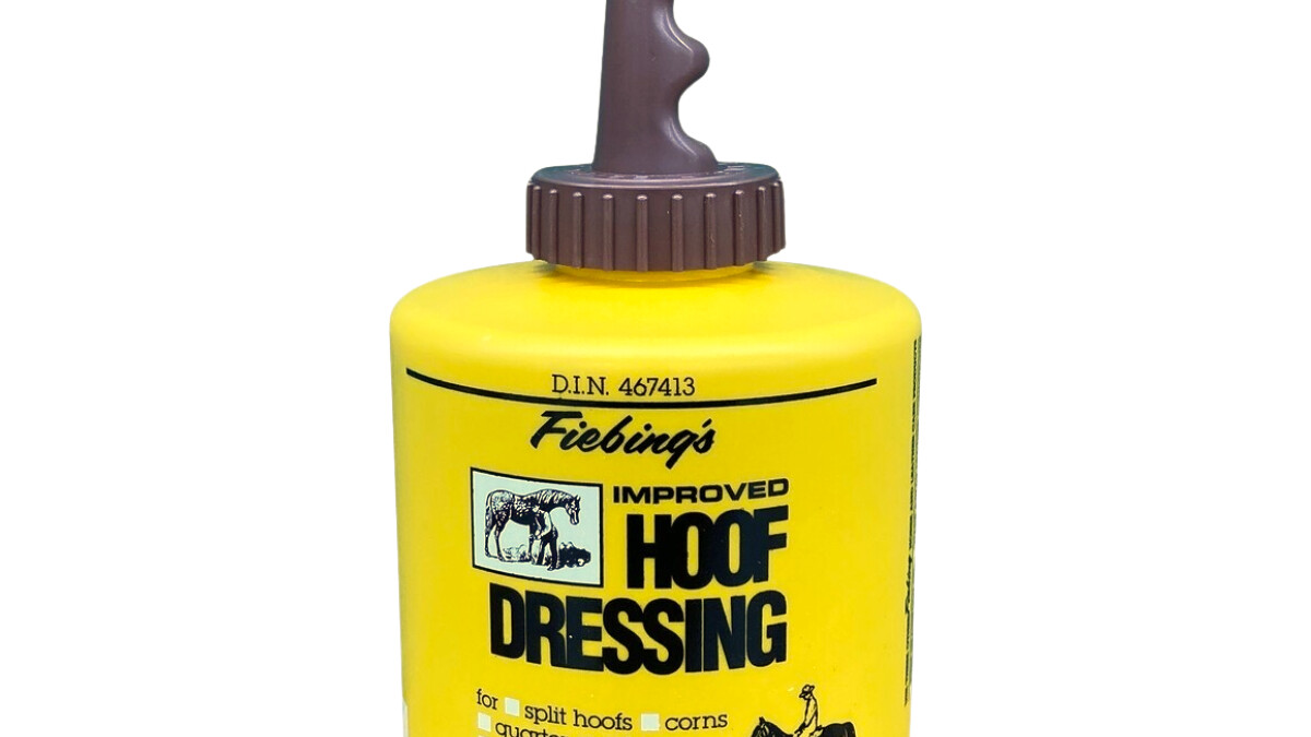 Vernis à Sabot Transparent Fiebing's – 8 Oz (237 Ml) – Soin Des Sabots Chevaux – Neuf