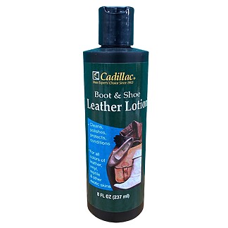 shoe lotion, boot lotion, leather shoe care, boot conditioner