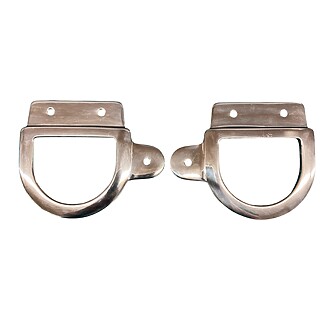 19 1/2 Solid Brass Rigging Dee