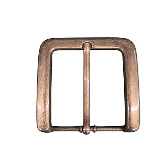 1 1/2" Belt Buckle Antique Brass 1026