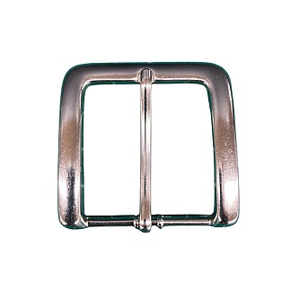 1 1/2" Belt Buckle Nickel 1026