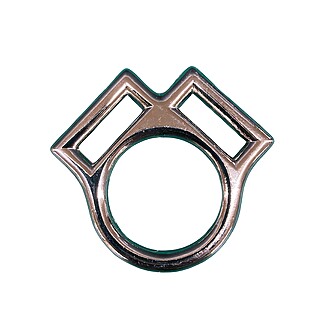 Halter Square Two Way Nickel 369