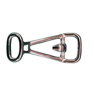 Rope Halter Adjuster Hook - 3 1/2" Nickel