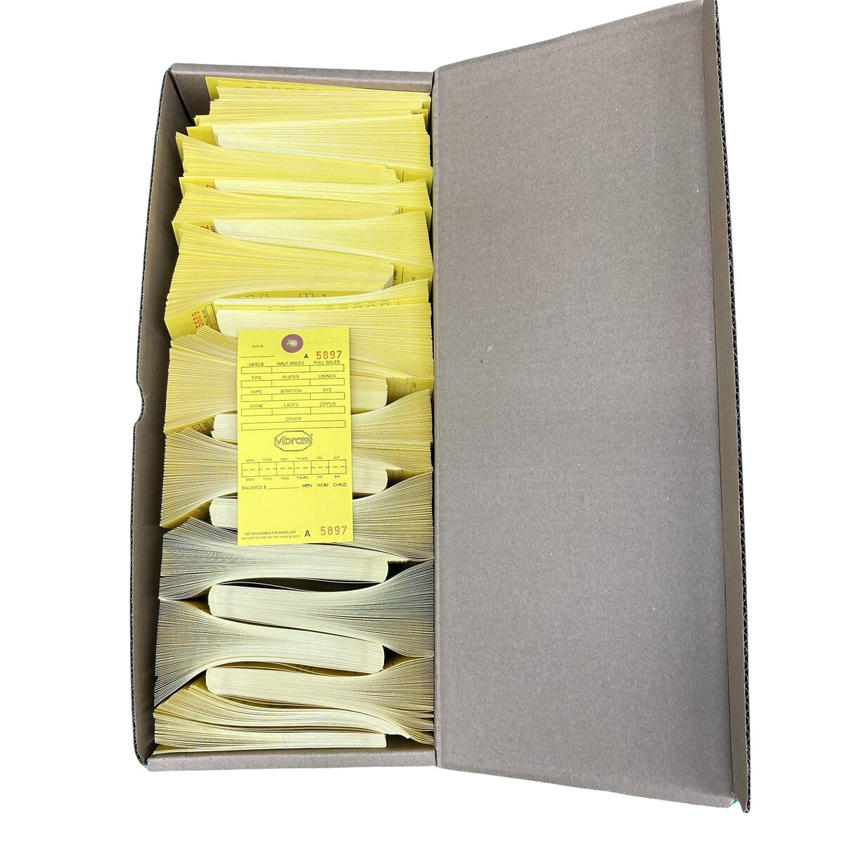 Vibram Repair Tags - Box of 1,000 - Image 2