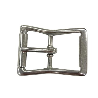 Center Bar Roller Buckle Stainless Steel 150