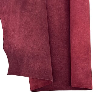 Burgundy Chap Suede Split