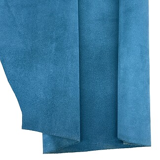 Medium Blue Chap Suede Split