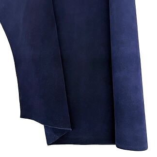 Navy Chap Suede Split