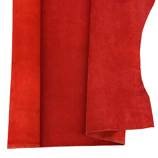 Red Chap Suede Split