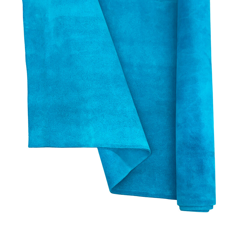 Chap Suede Split - Turquoise | Montana Leather Company
