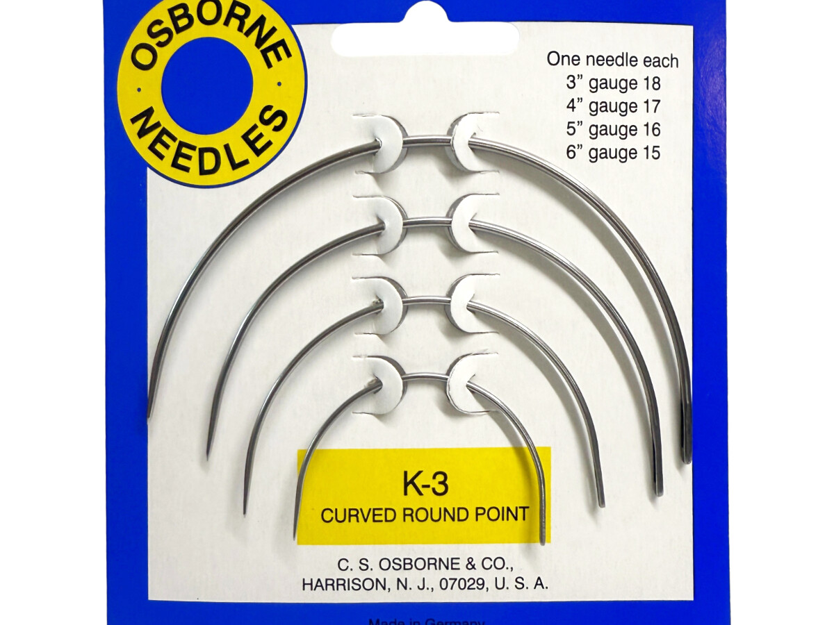 K-3 Osborne Needle Card | Montana Leather Company