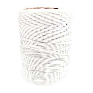 Waxed White Cord