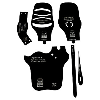 Cowboy Strong Side Holster Template