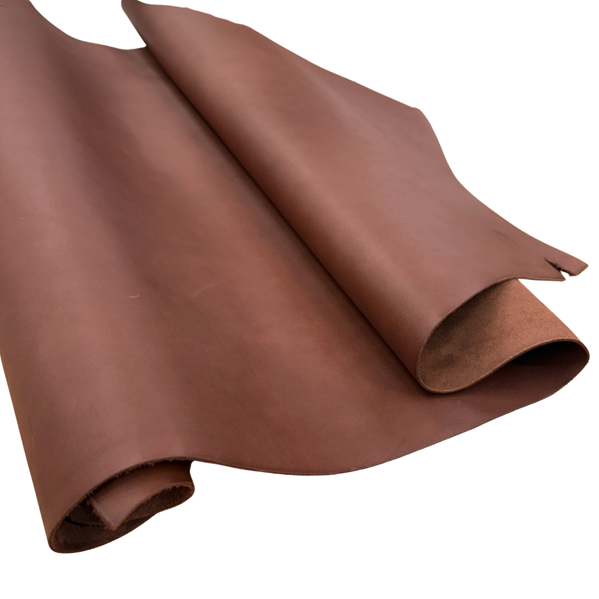 Dove Red Brown Leather