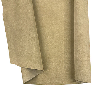 Camel Garment Suede Split Leather
