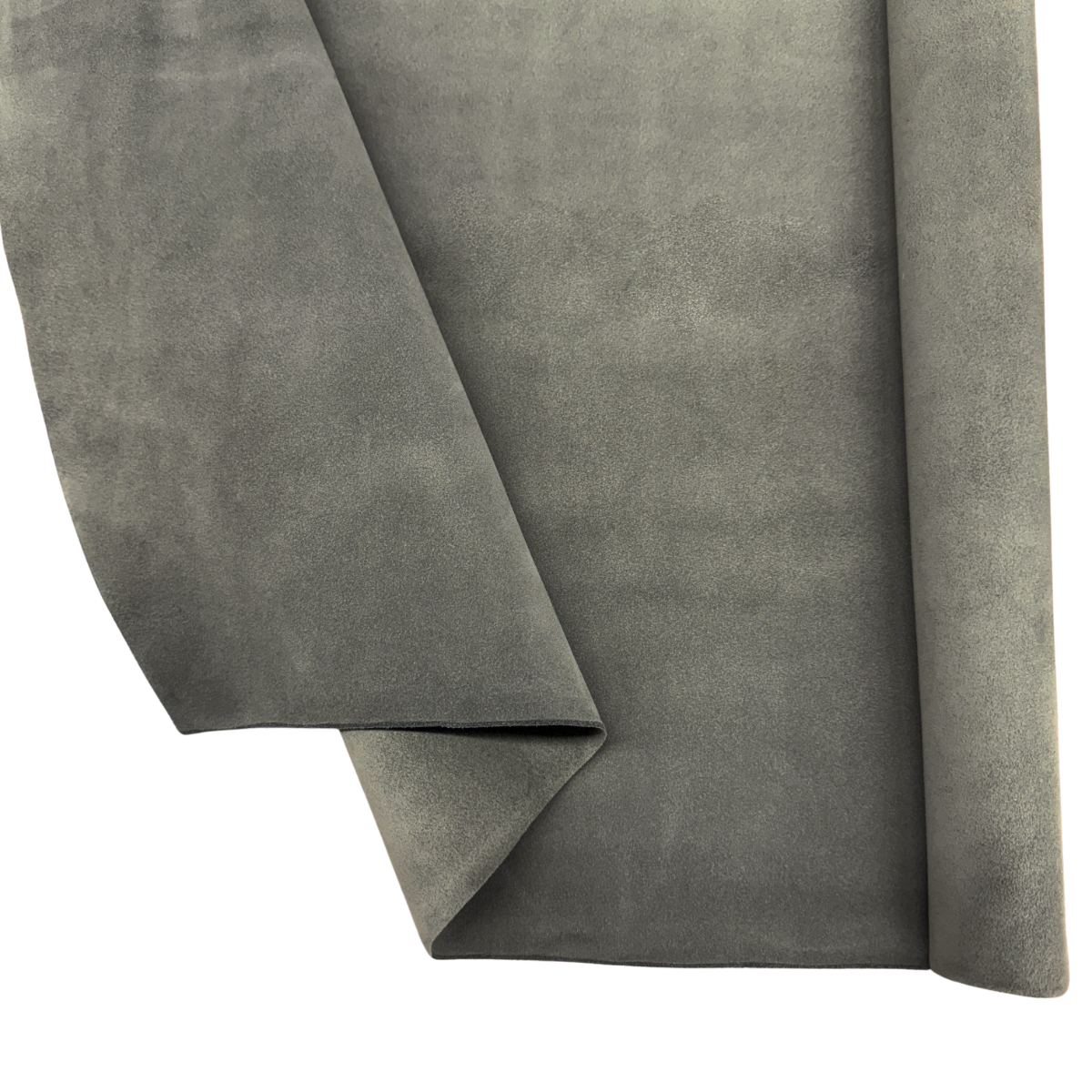 Dark Grey Garment Suede Split Leather