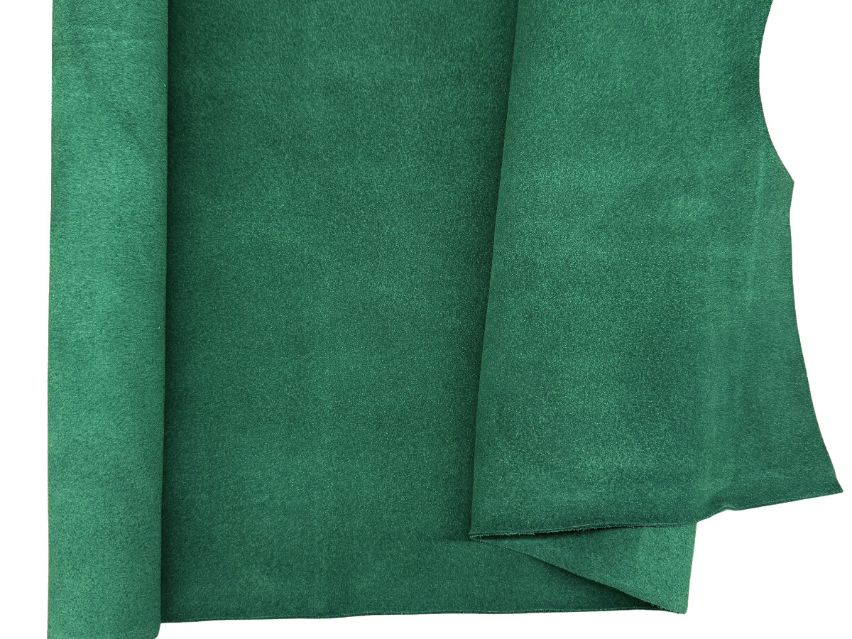 Garment Suede Split - Forest Green | Montana Leather Company
