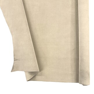 Light Beige Garment Suede Split Leather