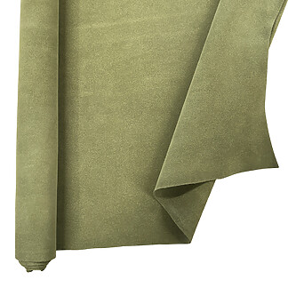 Moss Garment Suede Split Leather