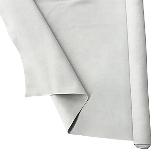 White Garment Suede Split Leather