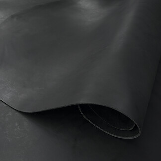 Black Vaqueta Veg Tan Leather