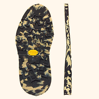 377K Cristy Thick Vibram Full Sole - Brown Camo