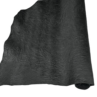 Black Shrunken Bullhide